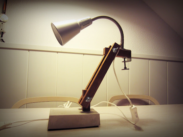 Kvart desk lamp (Industrial lamp with Fas variation)