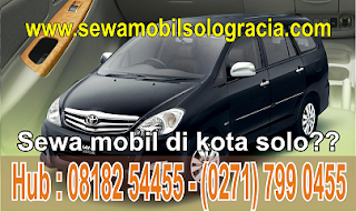 Sewa Mobil di Surakarta / Solo penyedia jasa rental mobil solo murah