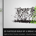 3D Particles Logo Build Up & Break Apart Intro