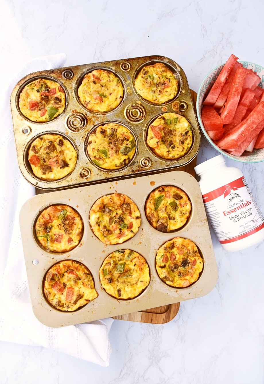 Sausage and Veggie Egg Muffins