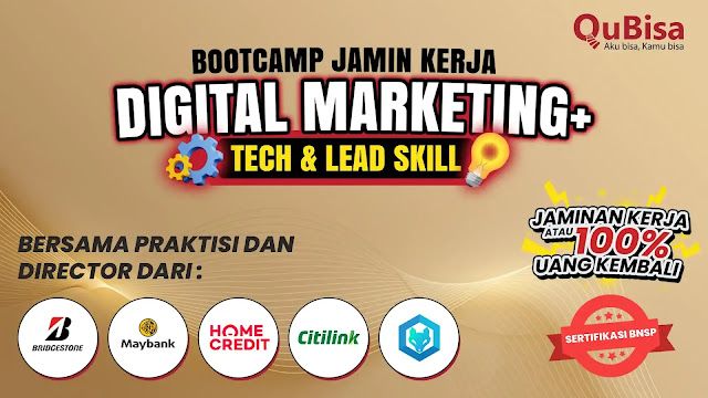 bootcamp digital marketing dengan jaminan kerja