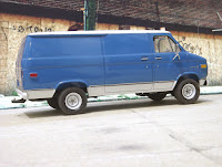 Chevrolet Van Chevy AMT 1/25 vantasy