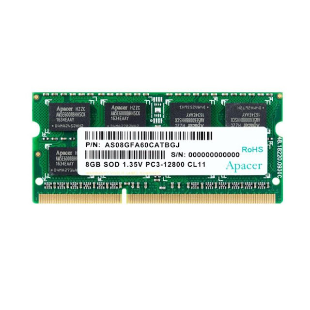 RAM CRUCIAL 8GB DDR3 / BUS 1600 chính hãng