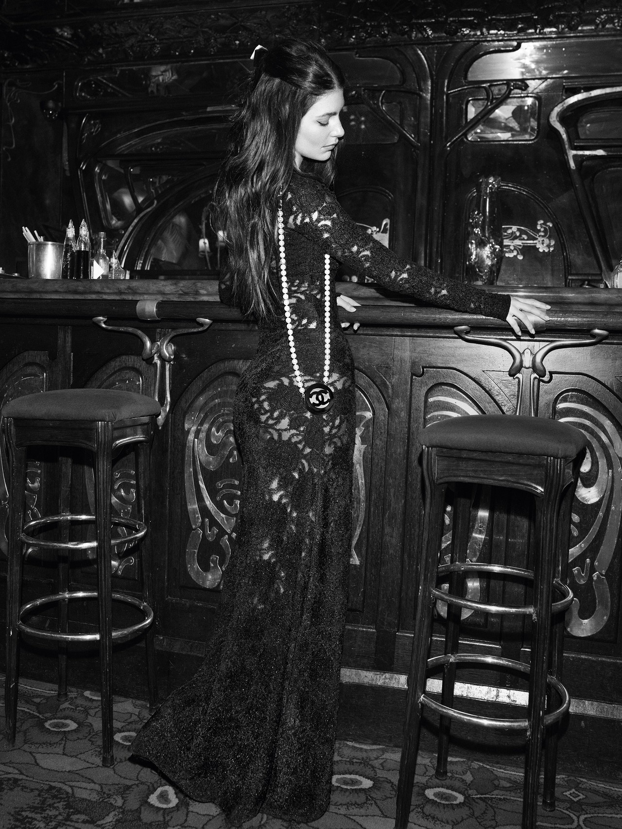 Chanel Pre-Fall 2024 Campaign with Camila Morrone Shot by Karim Sadli.