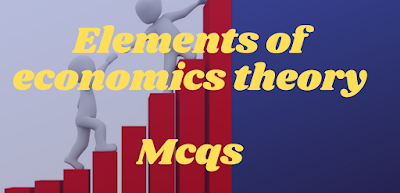 Elements Of Economics Theory