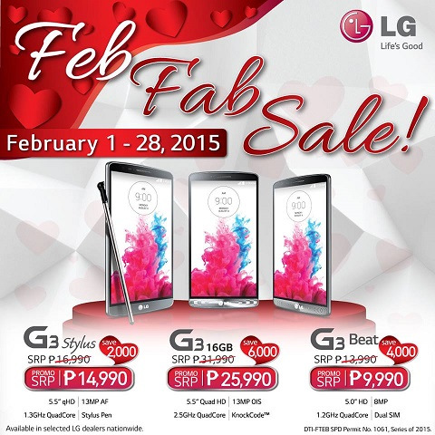 LG Feb Fab Sale