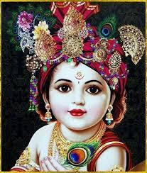 cute baby krishna images HD.