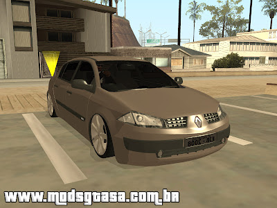 Renault Megane Sedan Edit Fixa para GTA San Andreas