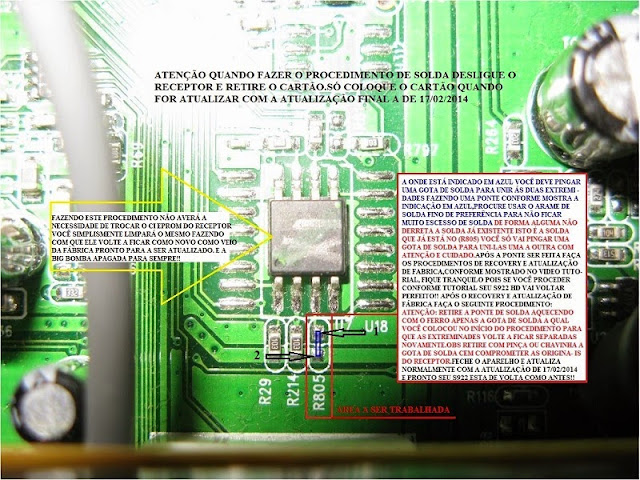 TUTORIAL PARA TRANSFORMAR AZAMERICA S922 EM TOCOMSAT DUO 06-04-2015