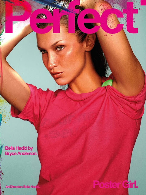 Bella Hadid Beautiful Fashion Model Photo Shoot in Perfect Magazine S/S 2024 Issue
