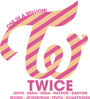 TWICE Logo ロゴ（メンバー名表記）