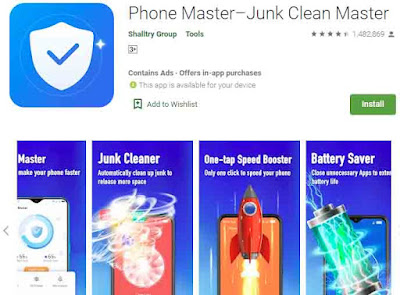 Phone Master Application in Smartphone