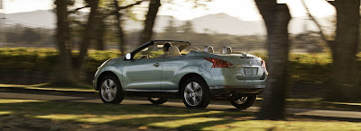 Nissan Murano CrossCabriolet First Live Pictures and price Los Angeles 2010