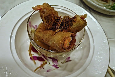 Chao Yue Xuan (潮粤轩), deep fried bean curd skin roll minced pork shrimp