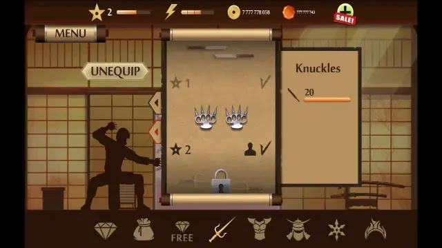 تحميل لعبة shadow fight 2 مهكرة