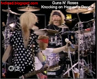 Stills from the video song Knocking on Heaven's Door by Guns N' Roses - 02