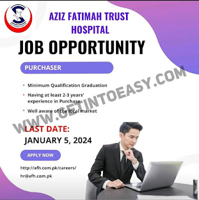 Aziz Fatimah Trust Hospital Jobs 2024 For Manager, Officer, Engineer, Nurse & Other Positions Latest