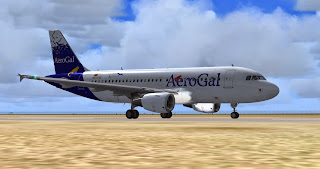 Airbus A319 AeroGal