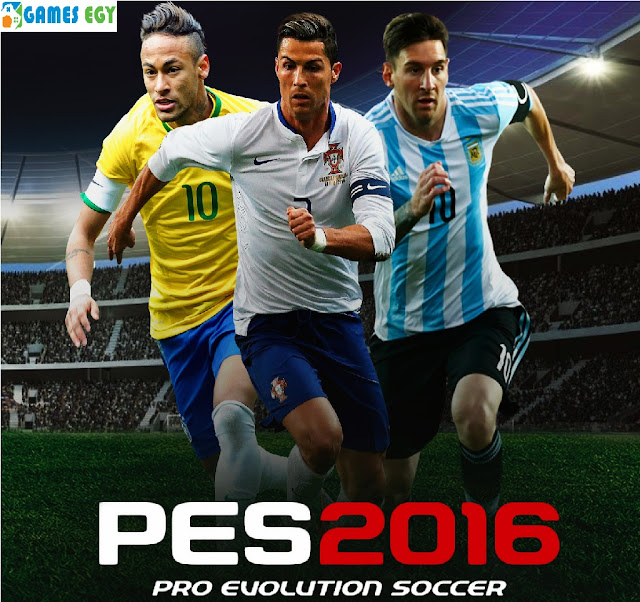 تحميل لعبة بيس PES 2016 للكمبيوتر كاملة برابط مباشر