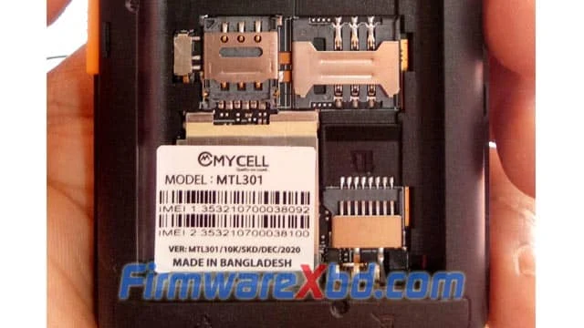 Mycell MTL301 Flash File 6531E