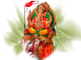 Sri Ganesh sitting on elephant pic, Sri Ganesh  with elephant pic, Sri Ganesh  sit on elephant photo