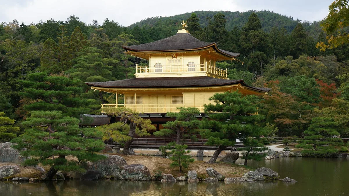 Temple Surrounded by Trees
