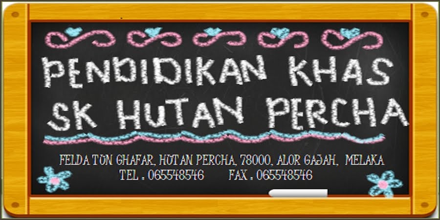 PENDIDIKAN KHAS SK HUTAN PERCHA: Himpunan Bank Soalan