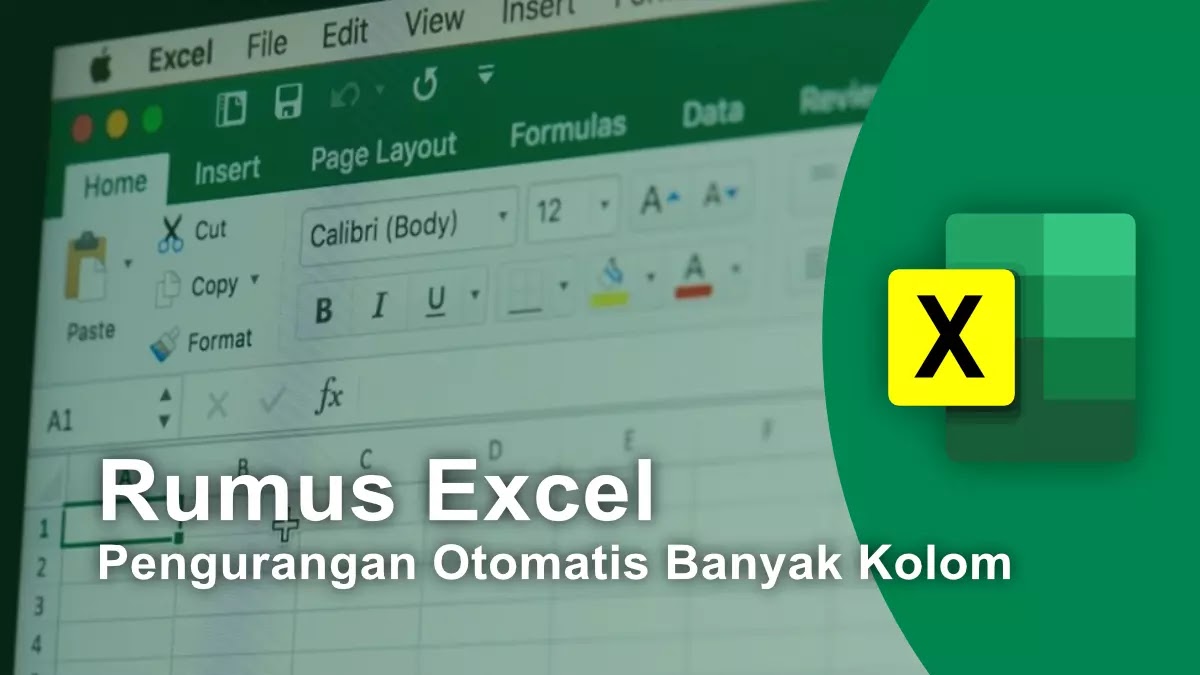 Rumus Excel Pengurangan Otomatis Banyak Kolom