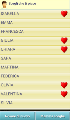 APP ANDROID PER SMARTPHONE E TABLET CHE AIUTA A TROVARE IL NOME A TUO FIGLIO