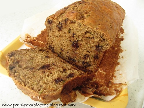 Zucchini Chocolate Bread 2