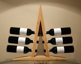 wood wine rack