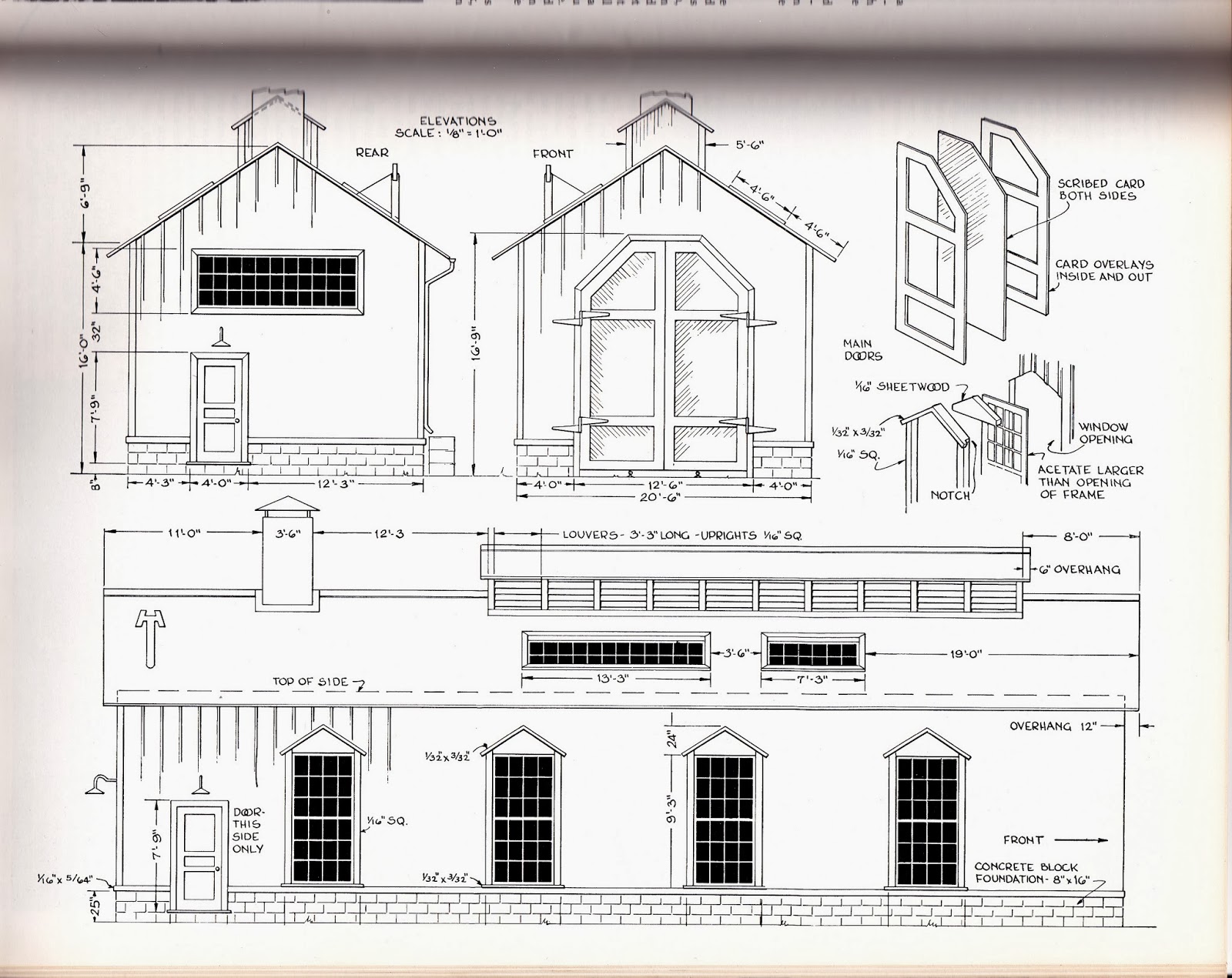 Thouhts on a model  steam engine service layout