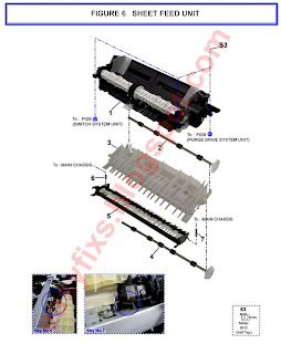 How to disassemble Canon iP4800, iP4810, iP4820, iP4840, iP4850, iP4870, iP4880