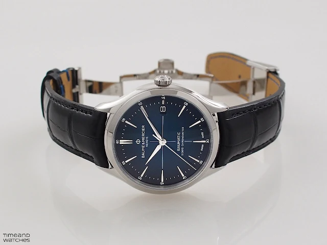 Baume et Mercier Clifton Baumatic Blue Dial ref. 10467