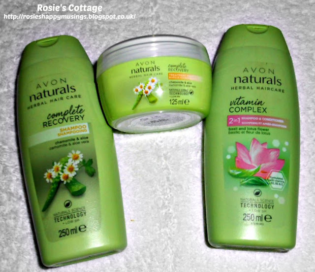 Avon Naturals Hair Care Products