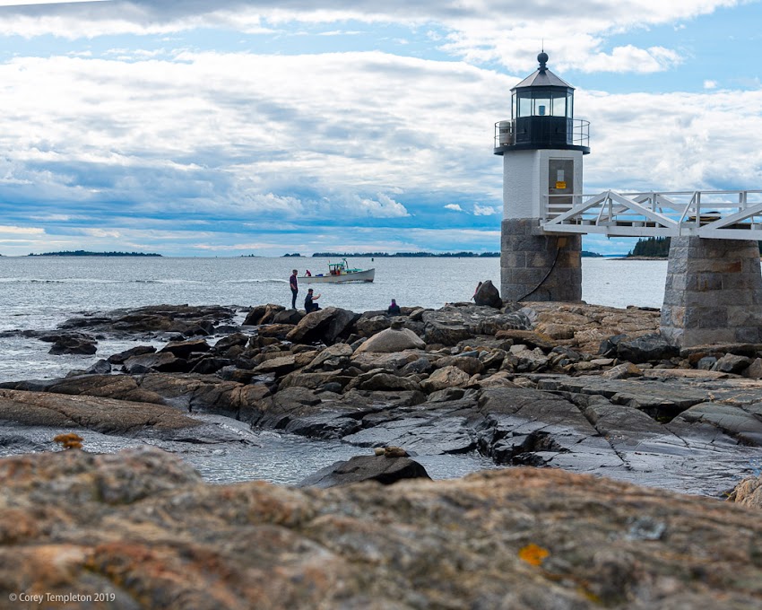 Port Clyde, Maine USA September 2019 photo by Corey Templeton. Spent a few lovely days further up the coast. Here's a view of Marshall Point Light in Port Clyde.
