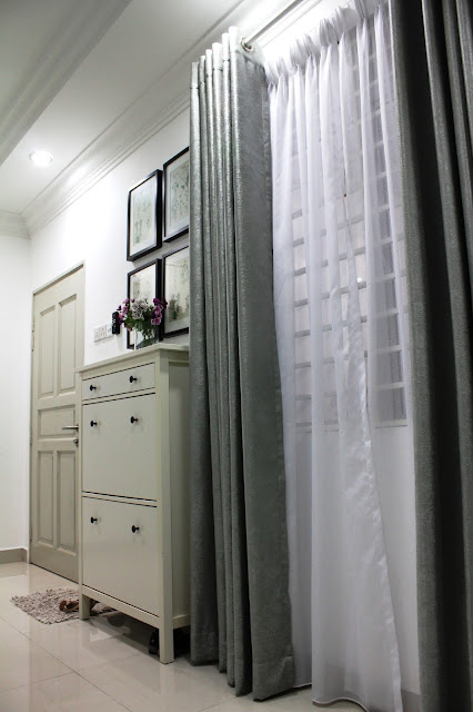 Grey curtain (langsir malaysia)