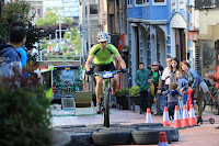Cronoescalada ciclista de la calle Portu