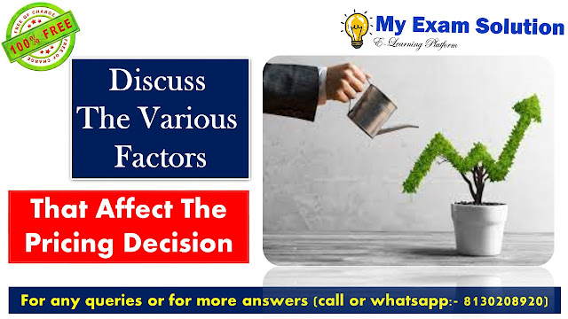 explain any five factors affecting price of a product, factors affecting pricing decisions in marketing management, what is price explain various factors which affect pricing decision, factors affecting pricing strategy pdf, factors affecting pricing decisions ppt, factors affecting pricing decisions internal and external, what are the factors that influence price, factors affecting price of a product class 12