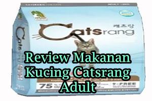 Review Makanan Kucing Catsrang Adult