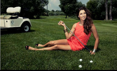 Maria Verchenova; Sizzling hot women golfers