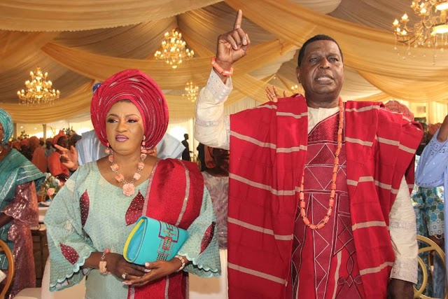 At Otunba Olusegun Runsewe's Daughter, Temitope's Traditional Wedding