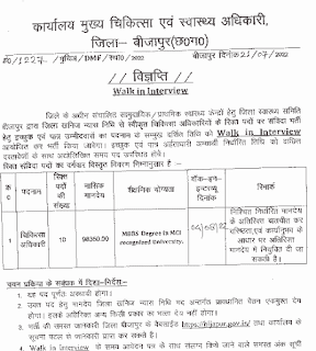 CG HEALTH CHC AND PHC VACANCY 2022 | छत्तीसगढ़ के सामुदायिक एवं प्राथमिक स्वास्थ्य केंद्र में वेकेंसी