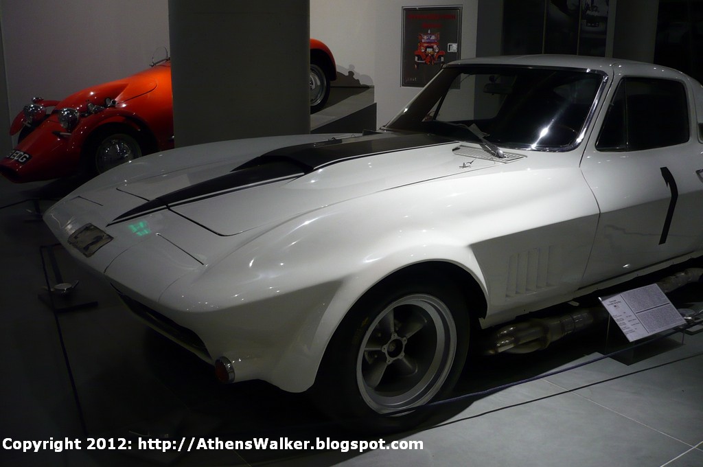 Hellenic Motor Museum A 1965 modified Chevrolet Corvette Sting Ray that 