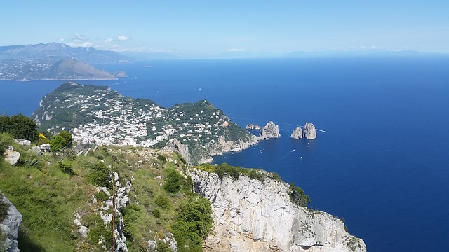 Island of Capri Naples, Naples, Tourist attractions, Tourism, Italy, Sea Castle, Beaches, Castle,