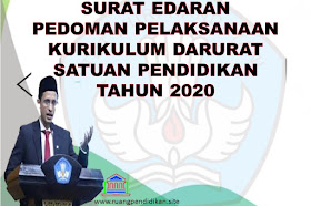 Kemendikbud Terbitkan Surat Edaran Pedoman Pelaksanaan Kurikulum Darurat Pada Kondisi Khusus Tahun 2020