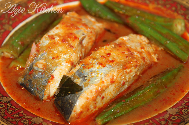 Masak Asam Pedas Ikan Parang - Azie Kitchen