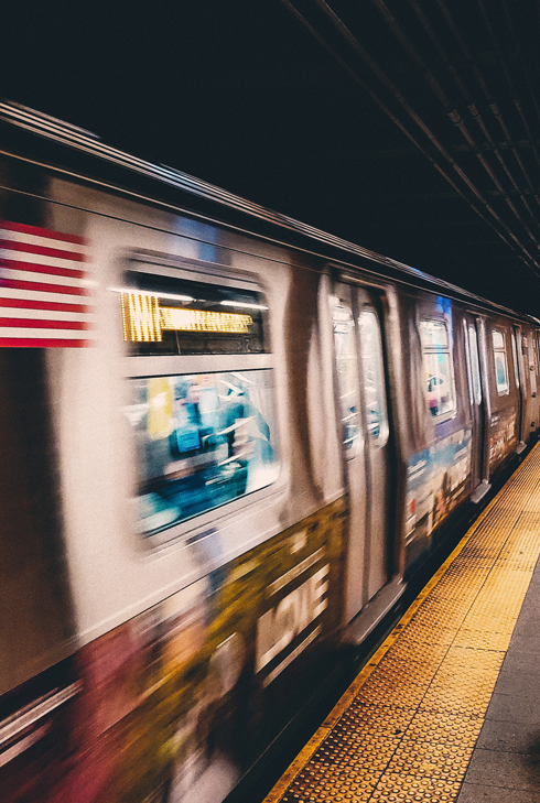 New York Subway Ride Manhattan