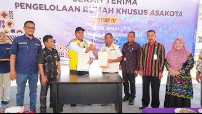 Ada Tambahan 28 Unit, Rumah Khusus Asakota Diserahkan ke Warga Penerima Bantuan