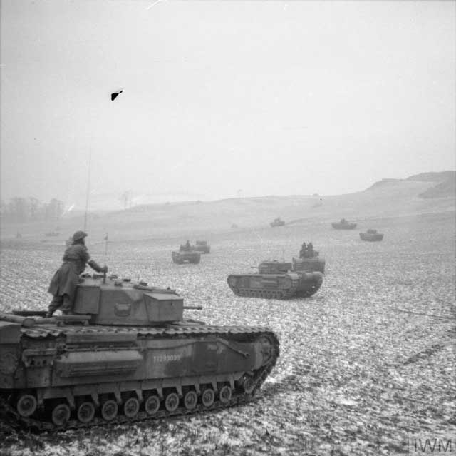 Churchill Mark IV infantry tanks, 15 January 1942 worldwartwo.filminspector.com